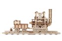 EWA Drewniane Puzzle 3D - Lokomotywa Parowa