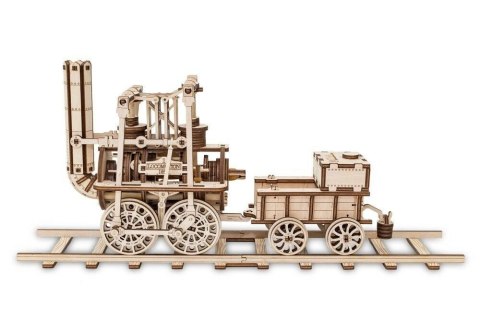 EWA Drewniane Puzzle 3D - Lokomotywa Parowa EWA Drewniane Puzzle 3D - Lokomotywa Parowa