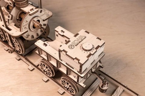 EWA Drewniane Puzzle 3D - Lokomotywa Parowa EWA Drewniane Puzzle 3D - Lokomotywa Parowa