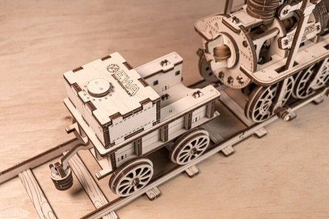 EWA Drewniane Puzzle 3D - Lokomotywa Parowa EWA Drewniane Puzzle 3D - Lokomotywa Parowa