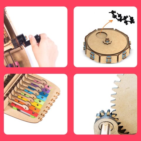 Smartivity Drewniane Mechaniczne Puzzle 3D - Muzyczna Maszyna Ksylofon Smartivity Drewniane Mechaniczne Puzzle 3D - Muzyczna Maszyna Ksylofon