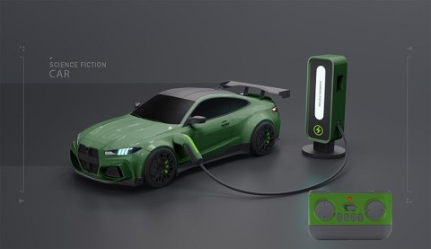 Autko R/C + Stacja Ładowania Biały Autko R/C + Stacja Ładowania Biały