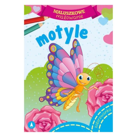 KOLOROWANKA MALUSZKOWE MALOWANIE. MOTYLE KOLOROWANKA MALUSZKOWE MALOWANIE. MOTYLE