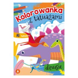 KOLOROWANKA Z TATUAŻAMI. DINUSIE