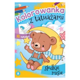 KOLOROWANKA Z TATUAŻAMI. SŁODKIE MISIE