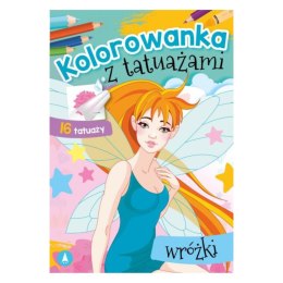 KOLOROWANKA Z TATUAŻAMI. WRÓŻKI