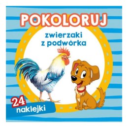 POKOLORUJ ZWIERZAKI Z PODWÓRKA