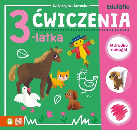 Edulatki. Ćwiczenia 3-latka Edulatki. Ćwiczenia 3-latka