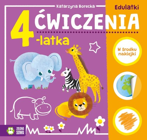 Edulatki. Ćwiczenia 4-latka Edulatki. Ćwiczenia 4-latka