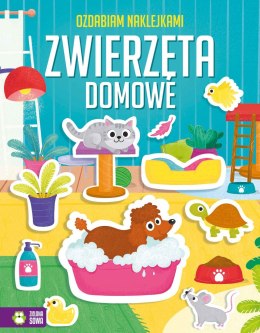 Ozdabiam naklejkami. Zwierzęta domowe