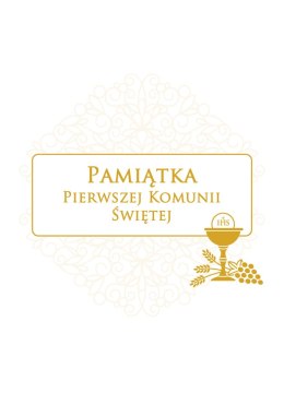 Pamiątka Pierwszej Komunii Świętej B5