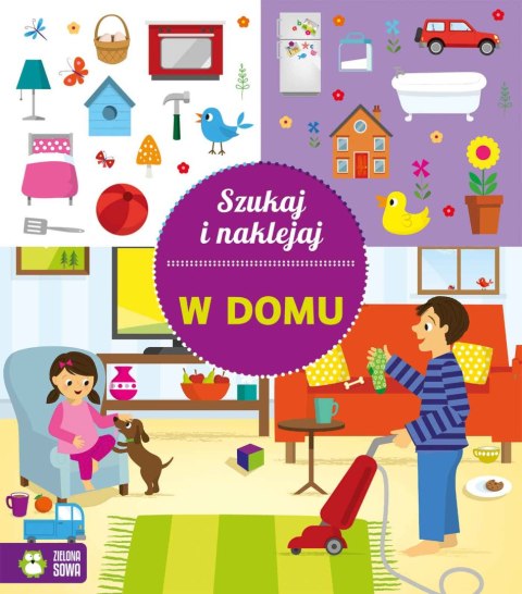 Szukaj i naklejaj. W domu Szukaj i naklejaj. W domu