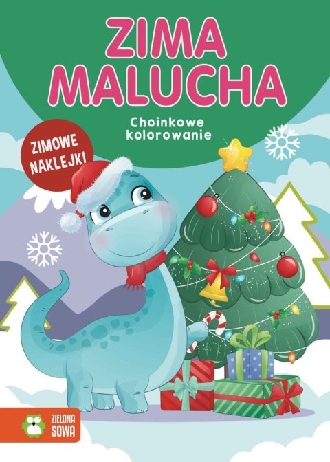 Zima malucha. Choinkowe kolorowanie