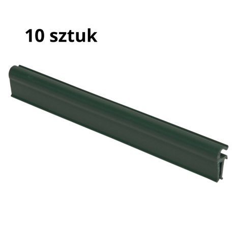 KLIPSY OGRODZENIOWE DO TAŚM OGRODZENIOWYCH 10szt. THEROPLAST ZIELONE KLIPSY OGRODZENIOWE DO TAŚM OGRODZENIOWYCH 10szt. THEROPLAST ZIELONE