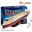 CUBIC FUN PUZZLE 3D STATEK TITANIC - T4011H