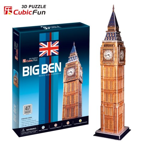 CUBIC FUN PUZZLE 3D ZEGAR BIG BEN - C094H CUBIC FUN PUZZLE 3D ZEGAR BIG BEN - C094H
