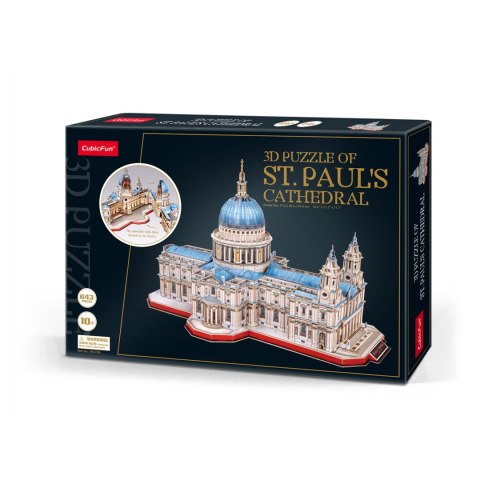 CUBIC FUN PUZZLE 3D KATEDRA ŚW. PAWŁA W LONDYNIE - MC270h CUBIC FUN PUZZLE 3D KATEDRA ŚW. PAWŁA W LONDYNIE - MC270h