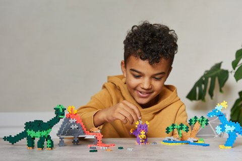 PLUS-PLUS NAUCZ SIĘ BUDOWAĆ DINOZAURY - 500 ELEMENTÓW PLUS-PLUS NAUCZ SIĘ BUDOWAĆ DINOZAURY - 500 ELEMENTÓW