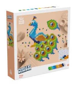 PLUS-PLUS PUZZLE BY NUMBER PAW - 800 ELEMENTÓW