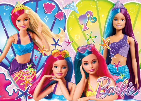 LISCIANI BARBIE PUZZLE MAXIFLOOR 4 X 48 LISCIANI BARBIE PUZZLE MAXIFLOOR 4 X 48