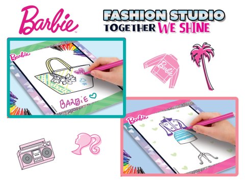 LISCIANI BARBIE SKETCH BOOK TOGETHER FASHION STUDIO LISCIANI BARBIE SKETCH BOOK TOGETHER FASHION STUDIO