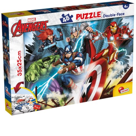 LISCIANI MARVEL PUZZLE DF M-PLUS 48 AVENGERS LISCIANI MARVEL PUZZLE DF M-PLUS 48 AVENGERS