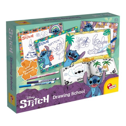 LISCIANI STITCH SZKOŁA RYSOWANIA Z PERFUMOWANYMI DŁUGOPISAMI LISCIANI STITCH SZKOŁA RYSOWANIA Z PERFUMOWANYMI DŁUGOPISAMI