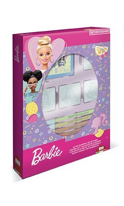 MULTIPRINT BARBIE PIECZĄTKI BOX 4 SZT