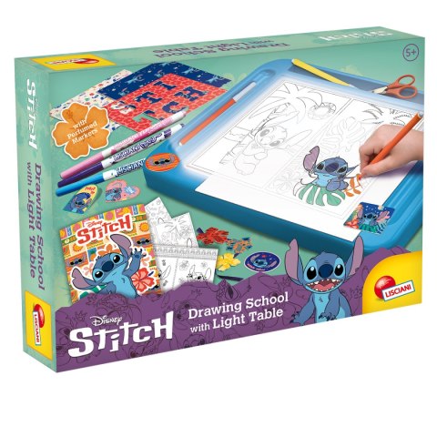 LISCIANI STITCH SZKOŁA RYSOWANIA Z TABLICĄ LED LISCIANI STITCH SZKOŁA RYSOWANIA Z TABLICĄ LED