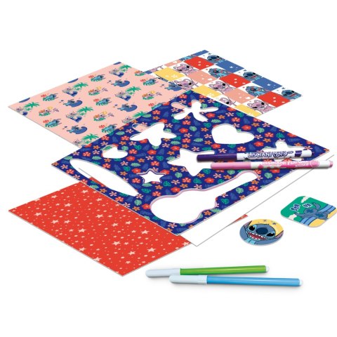 LISCIANI STITCH SZKOŁA RYSOWANIA Z TABLICĄ LED LISCIANI STITCH SZKOŁA RYSOWANIA Z TABLICĄ LED