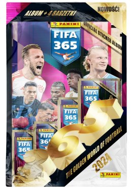 PANINI FIFA 365 ADRENALYN XL 2024 ZESTAW STARTOWY KOLEKCJA NAKLEJKOWA