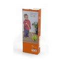 VIGA TOYS DREWNIANY PCHACZ DINOZAUR