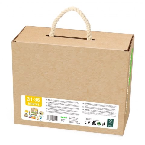TOOKY TOY Box Pudełko XXL Montessori Edukacyjne 7w1 Sensoryczne 31-36 Mies. TOOKY TOY Box Pudełko XXL Montessori Edukacyjne 7w1 Sensoryczne 31-36 Mies.