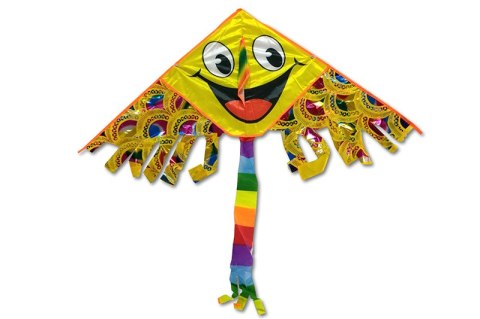 Duży Mega Latawiec Dla Dzieci Uśmiech Kolory 89 CM Duży Mega Latawiec Dla Dzieci Uśmiech Kolory 89 CM