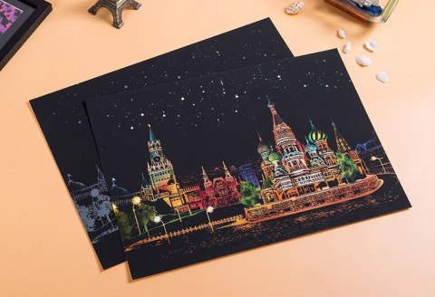 KOLOROWANKA ZDRAPYWANKA WYDRAPYWANKA DUŻA MAGICZNA KOLOROWANKA ZDRAPYWANKA WYDRAPYWANKA DUŻA MAGICZNA