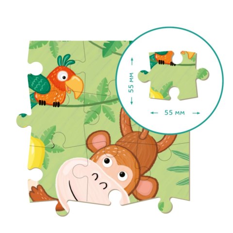Puzzle Malpka Puzzle Malpka