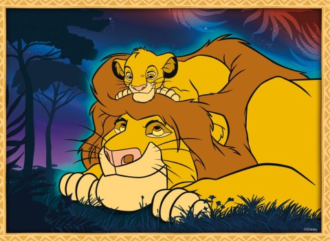 LISCIANI DISNEY PUZZLE MAXIFLOOR 4 X 48 KRÓL LEW LISCIANI DISNEY PUZZLE MAXIFLOOR 4 X 48 KRÓL LEW
