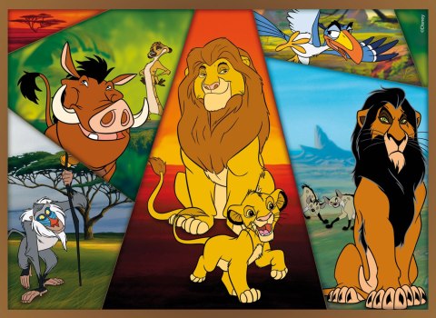 LISCIANI DISNEY PUZZLE MAXIFLOOR 4 X 48 KRÓL LEW LISCIANI DISNEY PUZZLE MAXIFLOOR 4 X 48 KRÓL LEW