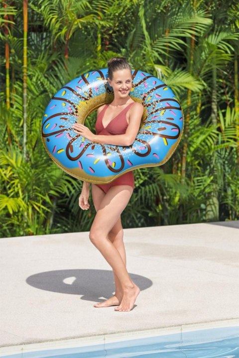 Kółko Do Pływania BESTWAY Donut Niebieski Kółko Do Pływania BESTWAY Donut Niebieski