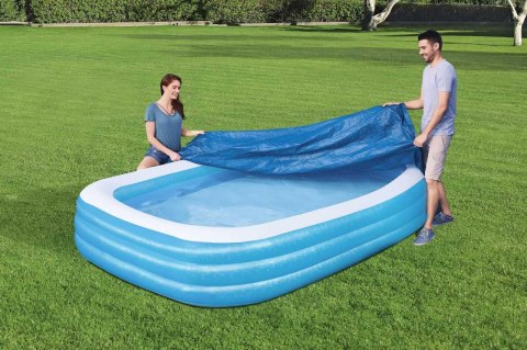 Pokrywa 340x230cm na Basen dmuchany 305x183x56cm BESTWAY Pokrywa 340x230cm na Basen dmuchany 305x183x56cm BESTWAY