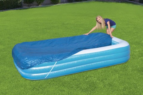 Pokrywa 340x230cm na Basen dmuchany 305x183x56cm BESTWAY Pokrywa 340x230cm na Basen dmuchany 305x183x56cm BESTWAY