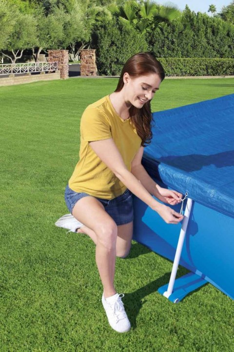 Pokrywa do basenu stelażowego 259 x 170 cm BESTWAY Pokrywa do basenu stelażowego 259 x 170 cm BESTWAY