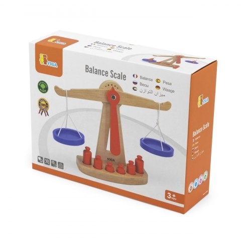 WAGA SKLEPOWA DREWNIANA RÓWNOWAŻNA VIGA TOYS WAGA SKLEPOWA DREWNIANA RÓWNOWAŻNA VIGA TOYS