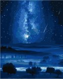 QB900-023 Set for painting by numbers "Milky Way"