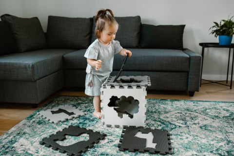 KIDWELL HAPPY MATA EDUKACYJNA PUZZLE PIANKOWE XXL KIDWELL HAPPY MATA EDUKACYJNA PUZZLE PIANKOWE XXL