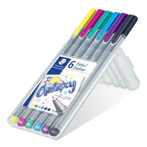 Cienkopis triplus GALAXY 6 kol. w etui Staedtler Cienkopis triplus GALAXY 6 kol. w etui Staedtler