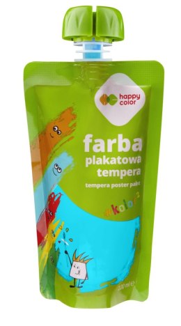 Farba plakatowa tempera 100ml turkusowy