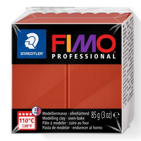 Kostka FIMO professional 85g terracota masa termoutwardzalna Staedtler Kostka FIMO professional 85g terracota masa termoutwardzalna Staedtler