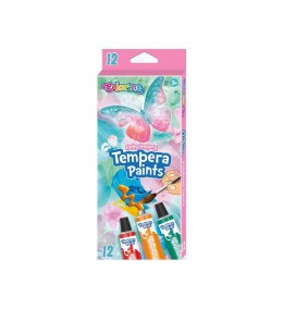 COLORINO SCHOOL - FARBY TEMPERA W TUBIE 12 ML. 12 KOL. /DREAMS/ /12/