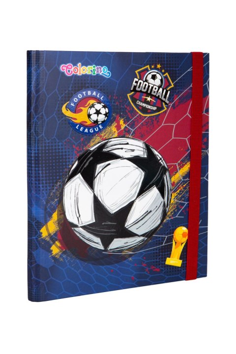 COLORINO SCHOOL - TECZKA PRZESTRZENNA /KARTONOWA/ Z GUMKĄ - FOOTBALL COLORINO SCHOOL - TECZKA PRZESTRZENNA /KARTONOWA/ Z GUMKĄ - FOOTBALL